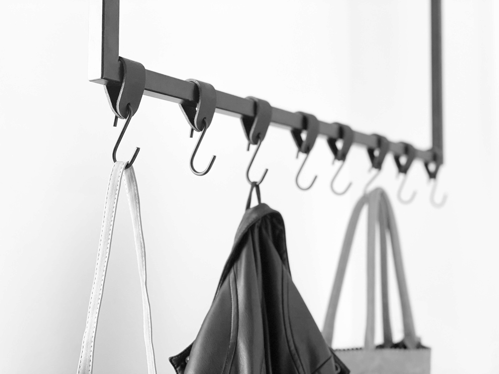 Leren S-haak hangers - set van 2 Handles and more